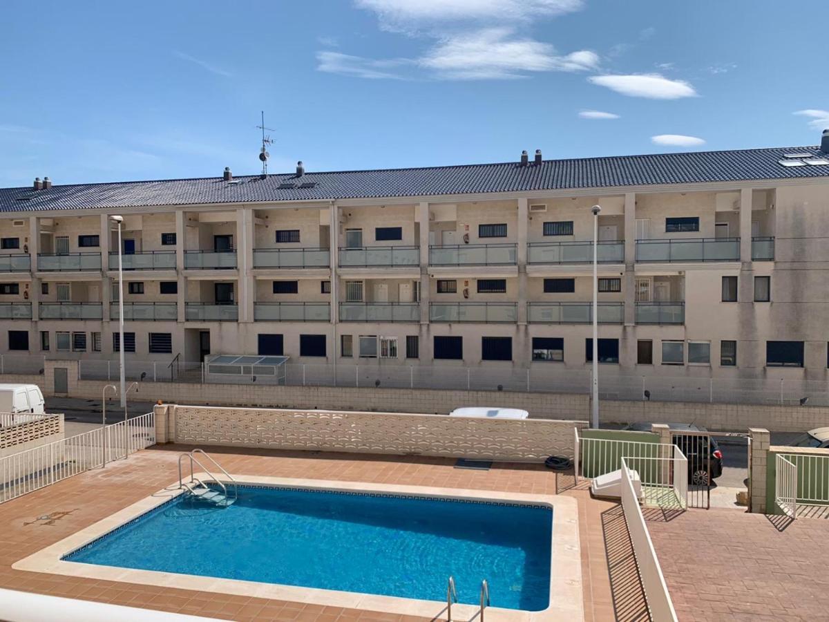 Apto Con Piscina En La Playa Cerca De Vlc Con Ac プソル エクステリア 写真