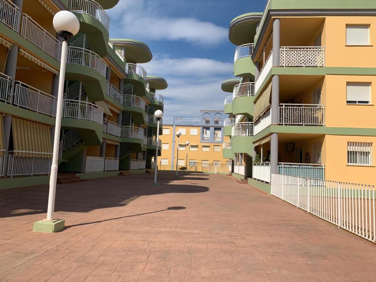 Apto Con Piscina En La Playa Cerca De Vlc Con Ac プソル エクステリア 写真