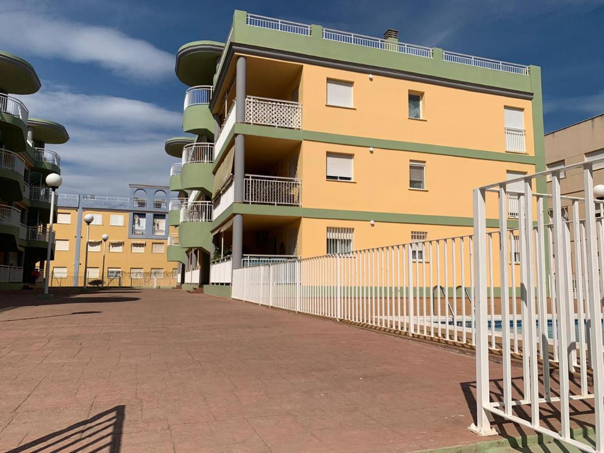 Apto Con Piscina En La Playa Cerca De Vlc Con Ac プソル エクステリア 写真