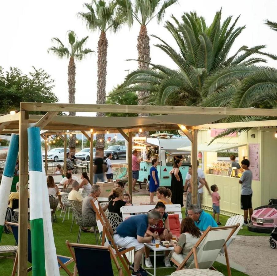 Apto Con Piscina En La Playa Cerca De Vlc Con Ac プソル エクステリア 写真